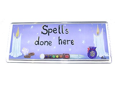 Spells Done Here Magnet